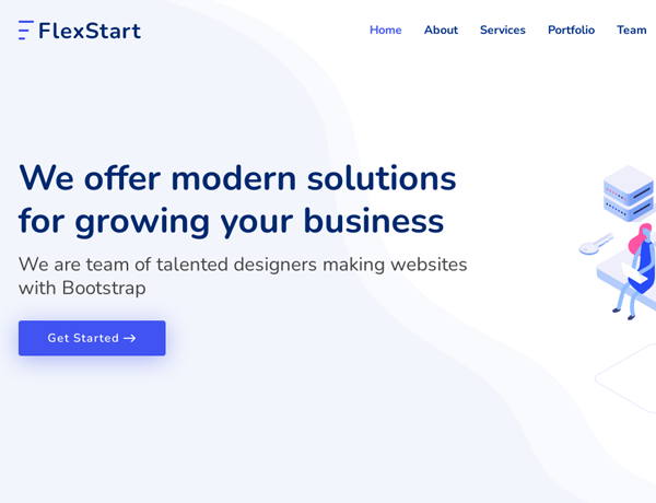 FlexStart外贸网站建设案例-科云网络